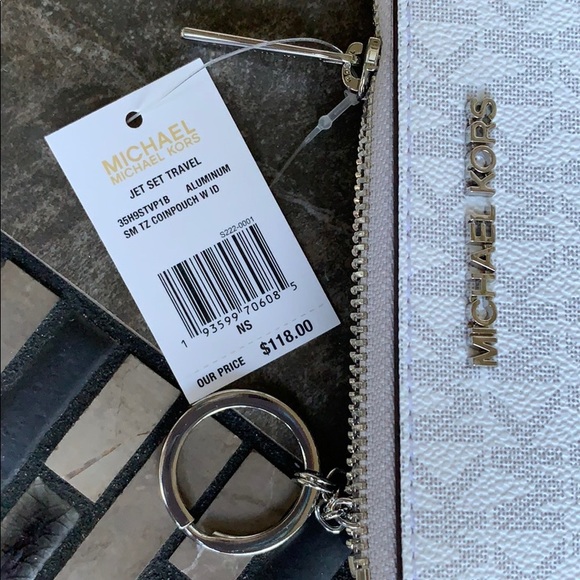 Jet Set Travel Sm TZ Coinpouch W ID Leather Alumin - Picture 13 of 16